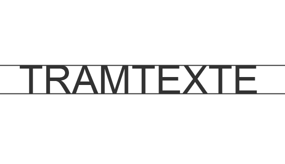 TRAMTEXTE – Lebens-Linien